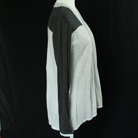 Belldini | Open Gray Cardigan | Sz L - Picture 7 of 16